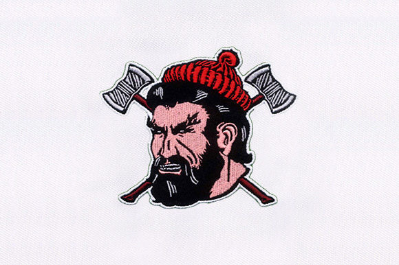 A Designer’s Review: The Lumberjack Appeal of 'Man with an Axe' Embroidery