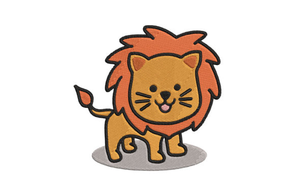 Cute Lion Baby Cartoon: A Brand-Friendly Embroidery Review