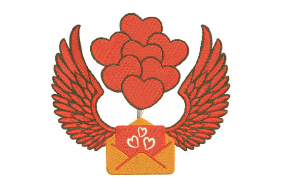 Evaluating Envelope with Heart and Wings for Your Shop