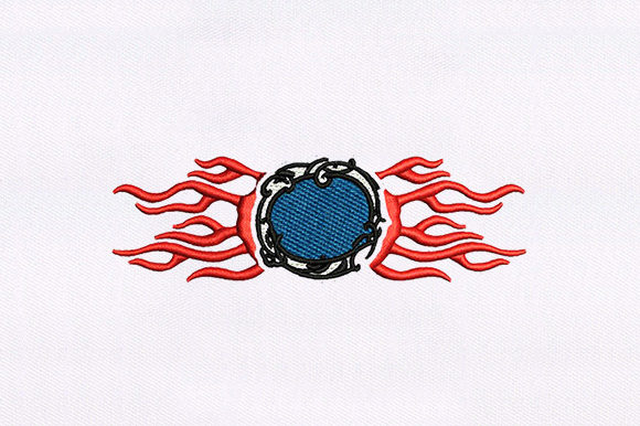 Fire Logo Machine Embroidery Design Review