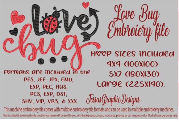 Love Bug: An Embroidery Designer's Review for Personalized Gifts