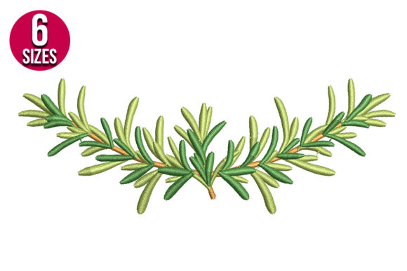 Rosemary Wreath: A Kitchen-Centric Embroidery Design