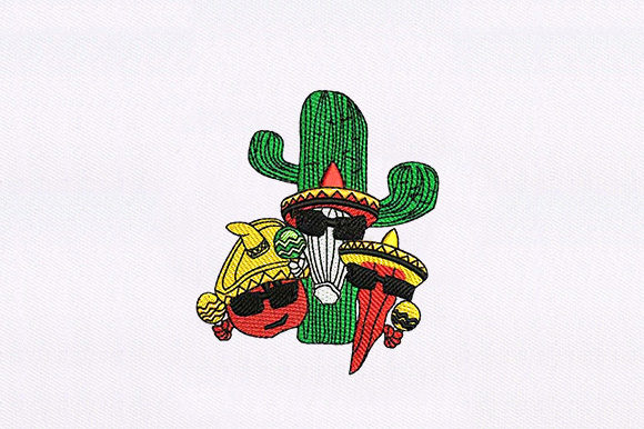 Saguaro Plant: A Business-Friendly Cactus Embroidery Design