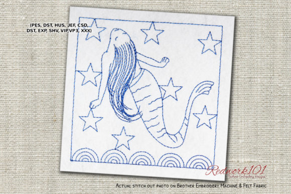 Should You Add This Mermaid Embroidery Design to Your Shop?