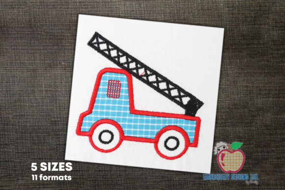 Why a Fire Truck Applique Design Sparked My Holiday Collection